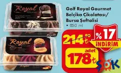 GOLF ROYAL GOURMET DONDURMA ÇEŞİTLERİ 850 ML